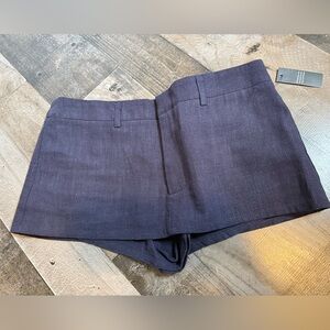 Lioness Rhode Mini Skort Navy Linen Blend Tailored Preppy Coastal Grandma NWT XS